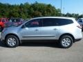 2015 Silver Ice Metallic Chevrolet Traverse LS AWD  photo #2