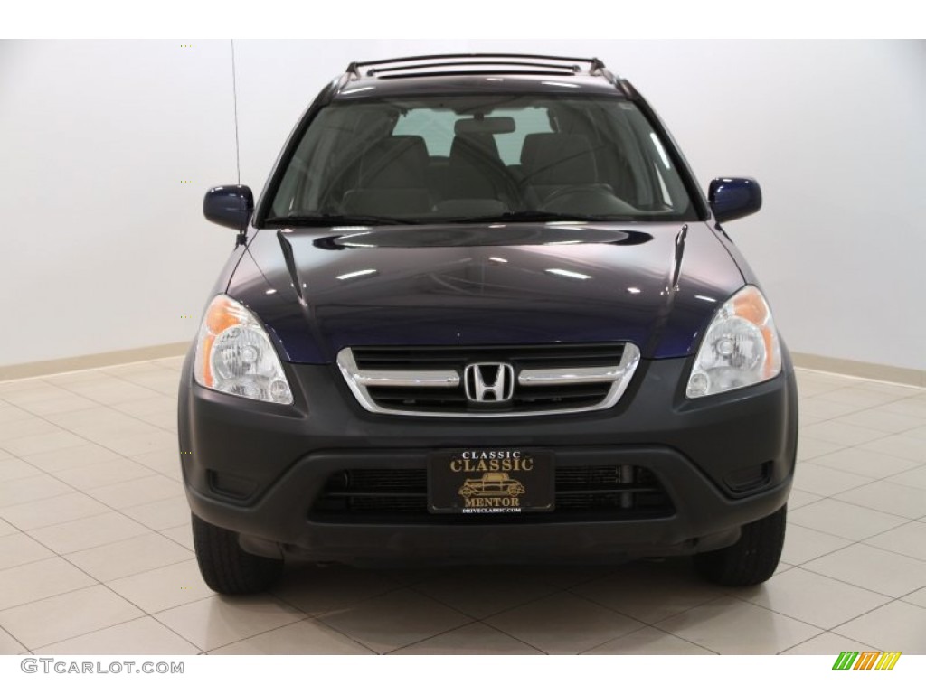 2004 CR-V EX 4WD - Eternal Blue Pearl / Black photo #2