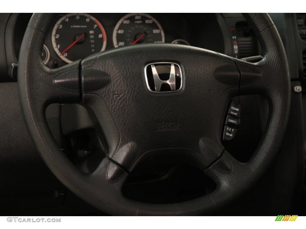 2004 CR-V EX 4WD - Eternal Blue Pearl / Black photo #6