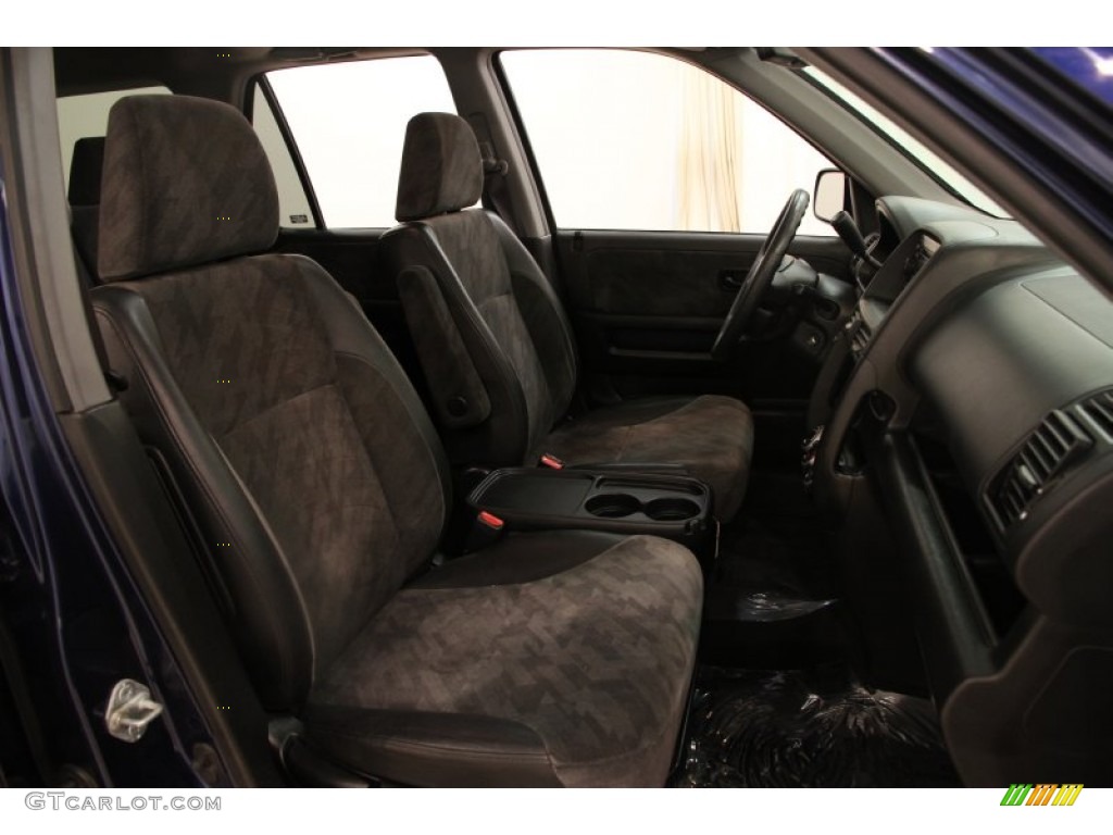 2004 CR-V EX 4WD - Eternal Blue Pearl / Black photo #12