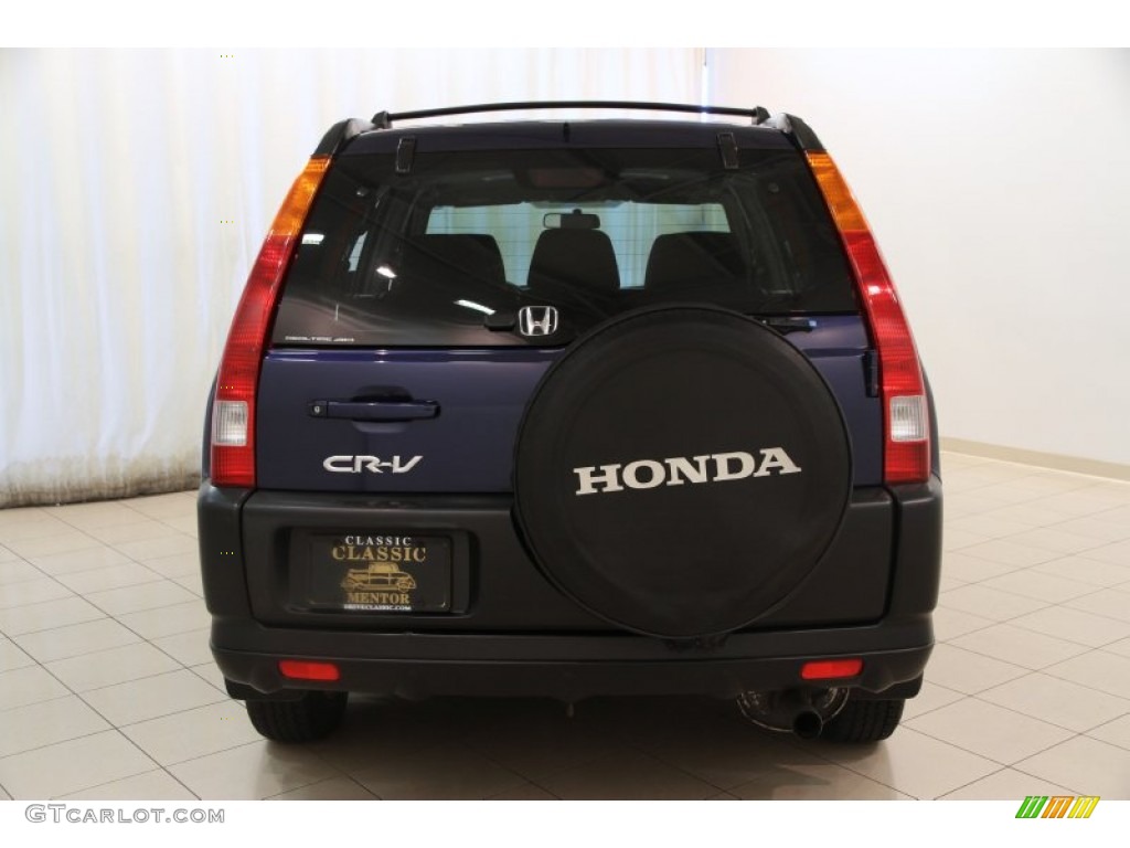 2004 CR-V EX 4WD - Eternal Blue Pearl / Black photo #15