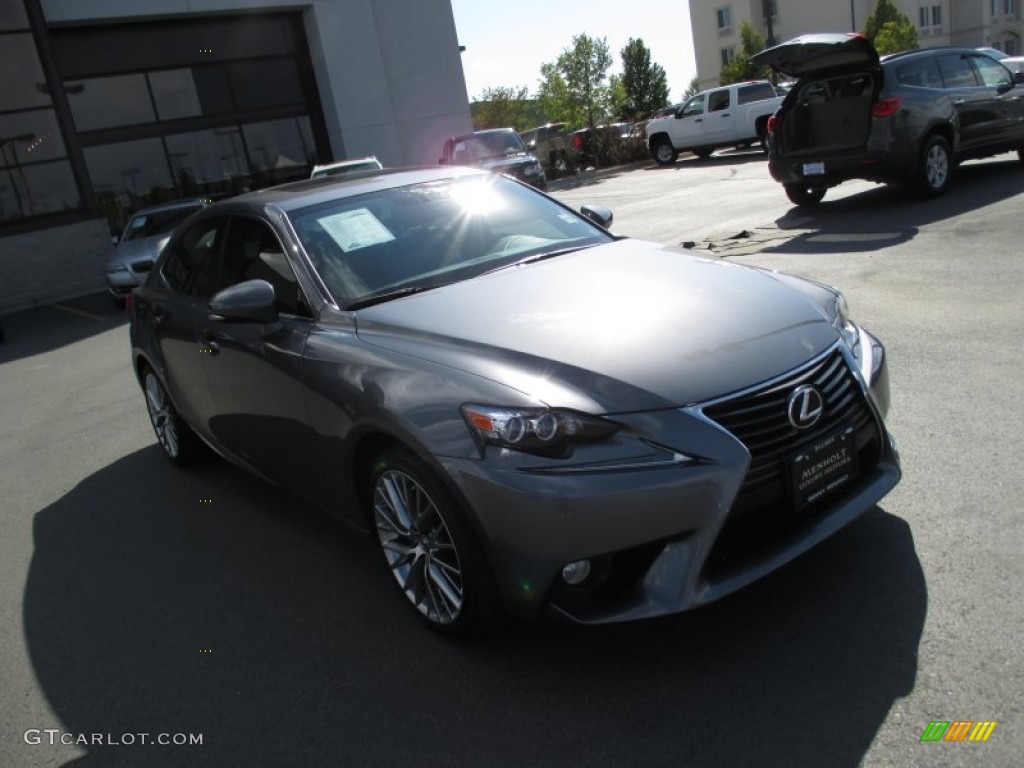 2014 IS 250 AWD - Nebula Gray Pearl / Black photo #1