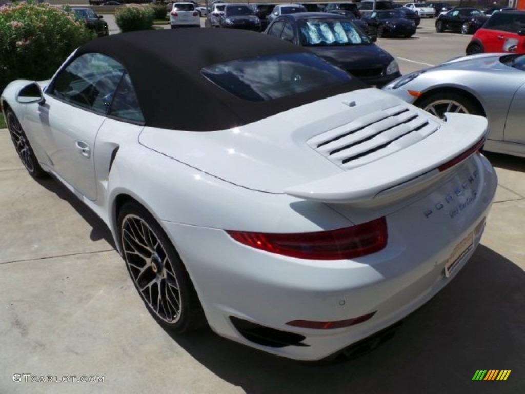 White 2015 Porsche 911 Turbo S Cabriolet Exterior Photo #96985773