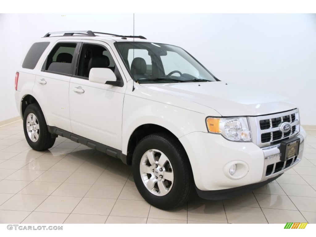 2012 Escape Limited V6 4WD - White Suede / Charcoal Black photo #1