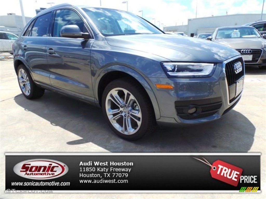 2015 Q3 2.0 TFSI Premium Plus - Monsoon Grey Metallic / Black photo #1
