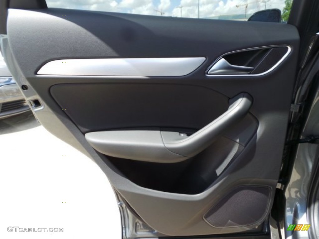 2015 Audi Q3 2.0 TFSI Premium Plus Black Door Panel Photo #96986769
