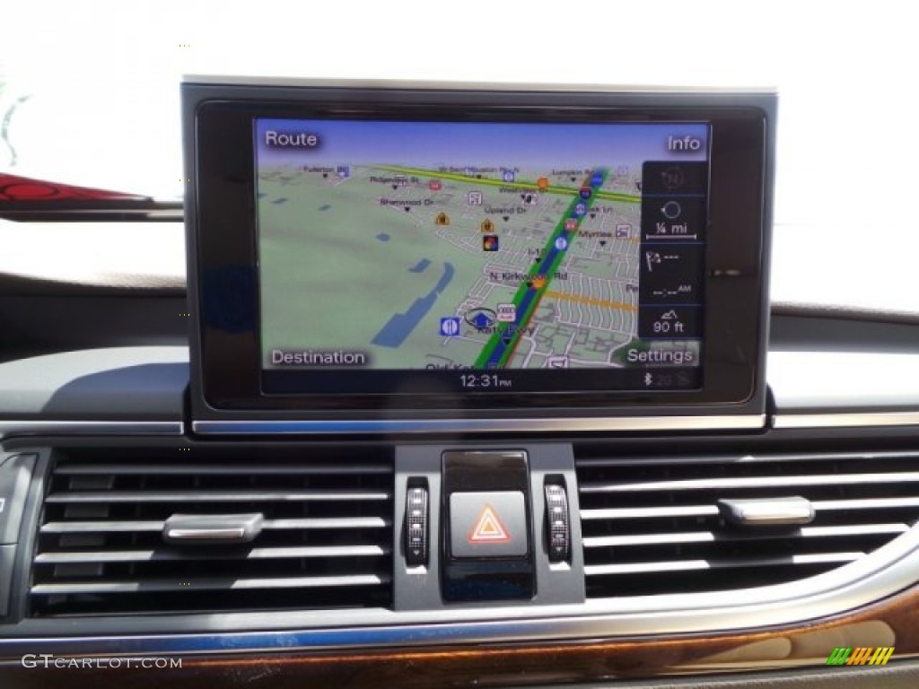 2015 A6 2.0T Premium Plus quattro Sedan - Garnet Red Pearl / Velvet Beige photo #17