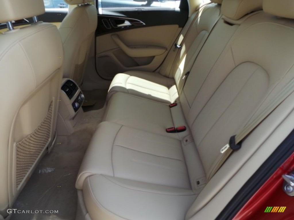 2015 A6 2.0T Premium Plus quattro Sedan - Garnet Red Pearl / Velvet Beige photo #25