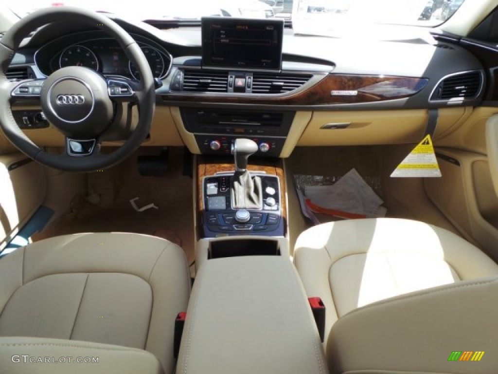 2015 A6 2.0T Premium Plus quattro Sedan - Garnet Red Pearl / Velvet Beige photo #26