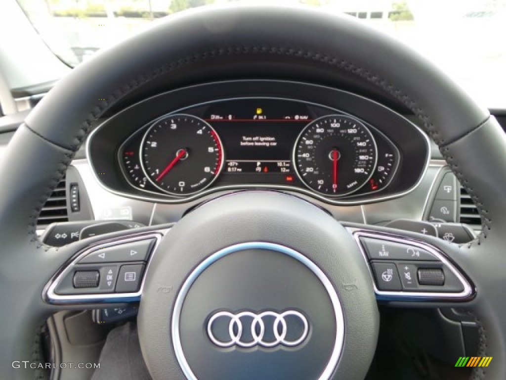 2015 Audi A6 3.0 TDI Premium Plus quattro Sedan Steering Wheel Photos