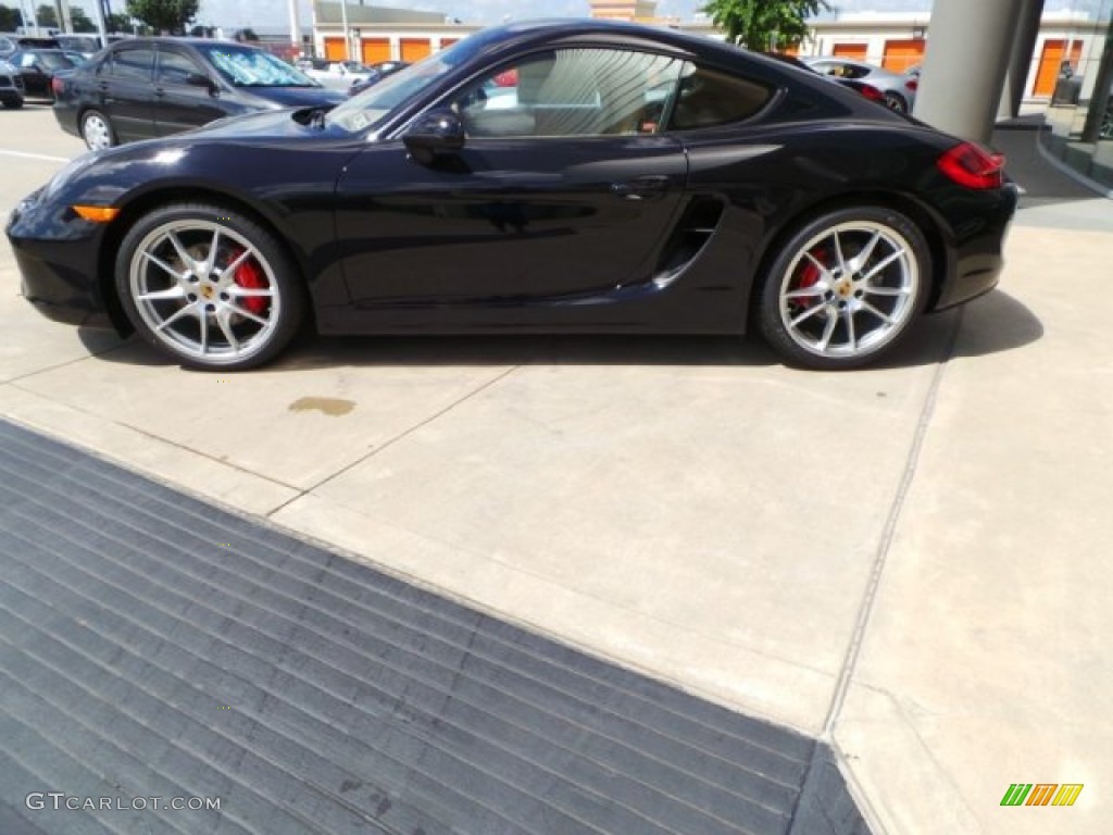 Jet Black Metallic 2015 Porsche Cayman S Exterior Photo #96989749
