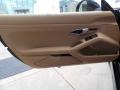 Luxor Beige 2015 Porsche Cayman S Door Panel