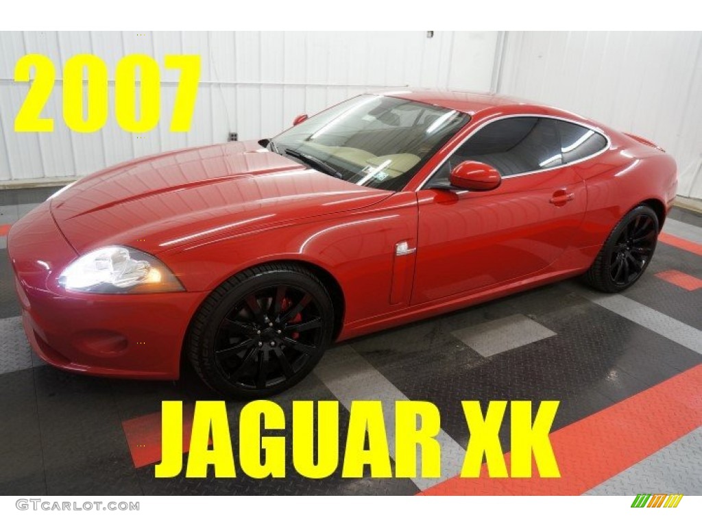Salsa Red Jaguar XK
