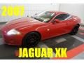 2007 Salsa Red Jaguar XK XK8 Coupe  photo #1
