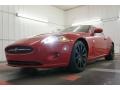 2007 Salsa Red Jaguar XK XK8 Coupe  photo #2