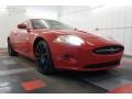 2007 Salsa Red Jaguar XK XK8 Coupe  photo #4