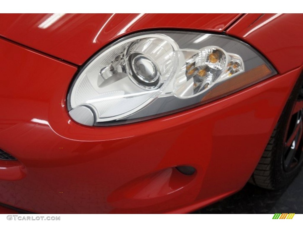2007 XK XK8 Coupe - Salsa Red / Caramel photo #36
