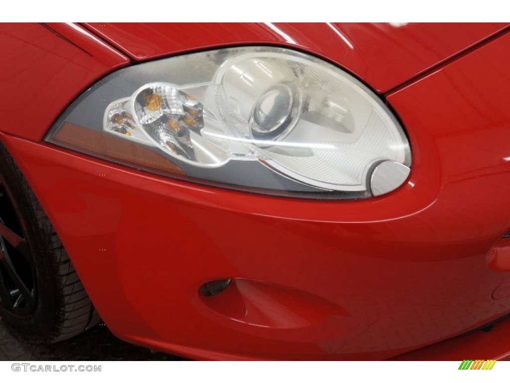 2007 XK XK8 Coupe - Salsa Red / Caramel photo #37