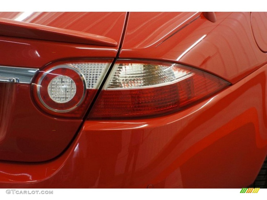 2007 XK XK8 Coupe - Salsa Red / Caramel photo #49