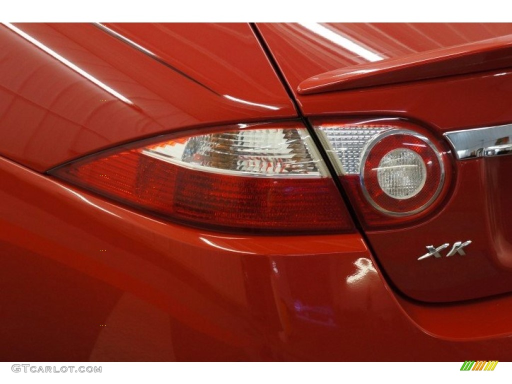 2007 XK XK8 Coupe - Salsa Red / Caramel photo #50