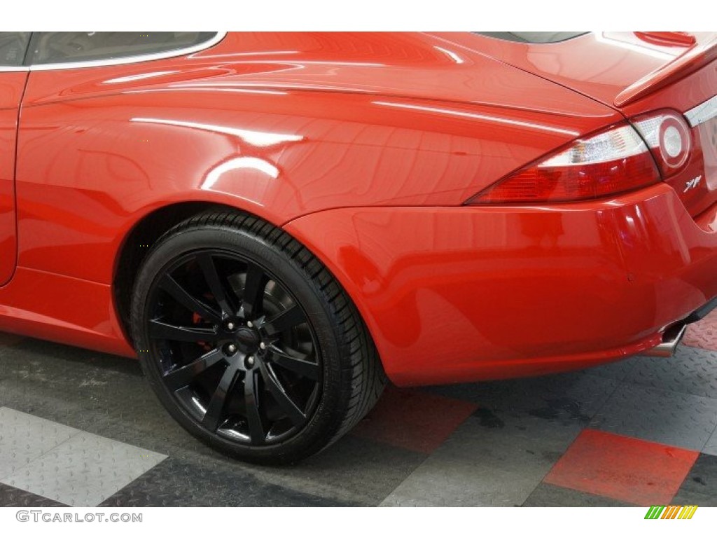 2007 XK XK8 Coupe - Salsa Red / Caramel photo #51