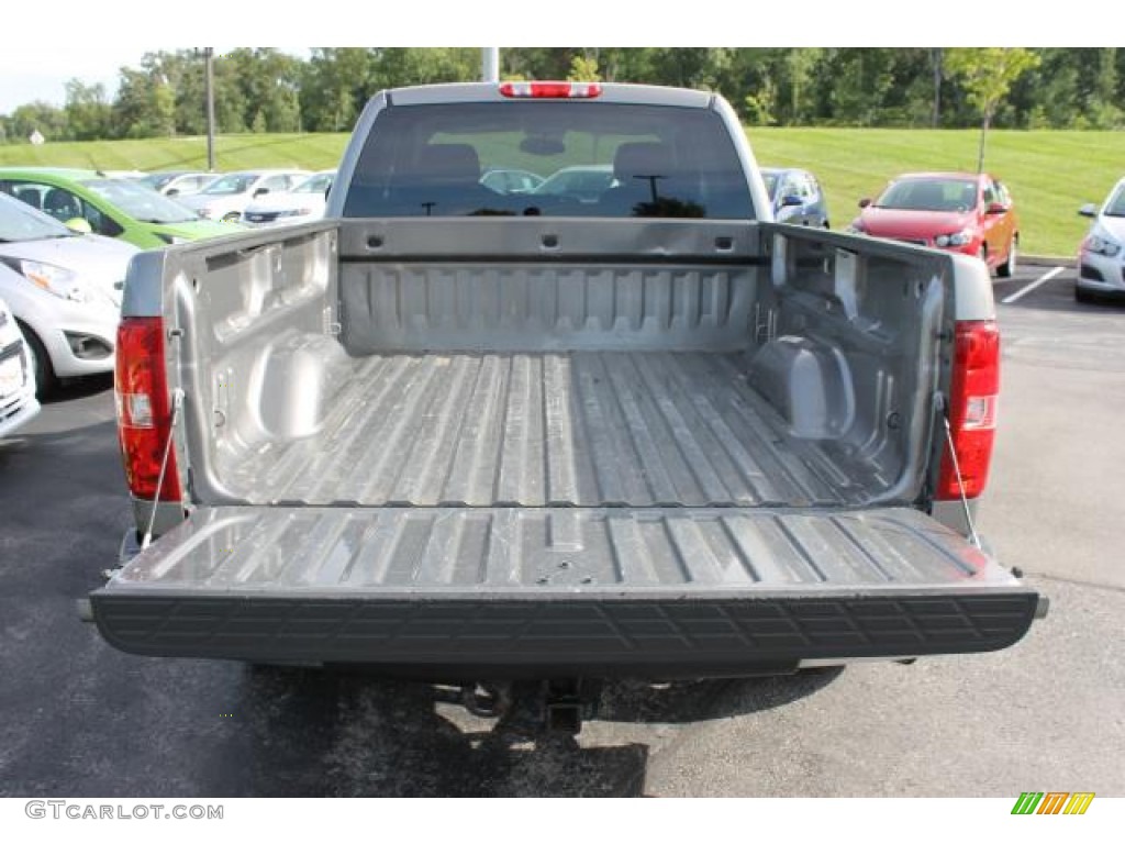 2008 Silverado 1500 Work Truck Extended Cab - Silver Birch Metallic / Dark Titanium photo #5