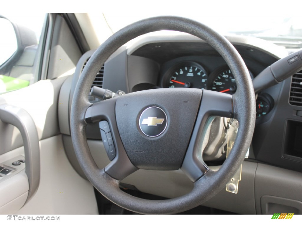 2008 Silverado 1500 Work Truck Extended Cab - Silver Birch Metallic / Dark Titanium photo #11