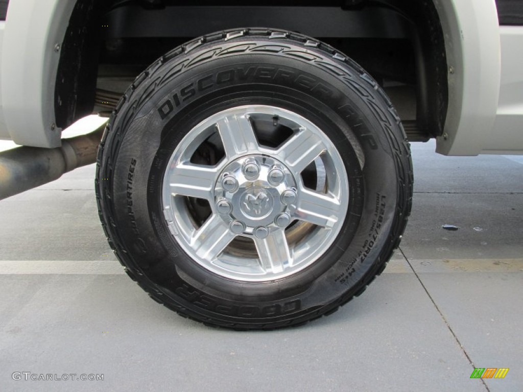 2010 Ram 2500 Laramie Crew Cab 4x4 - Rugged Brown Pearl / Light Pebble Beige/Bark Brown photo #15