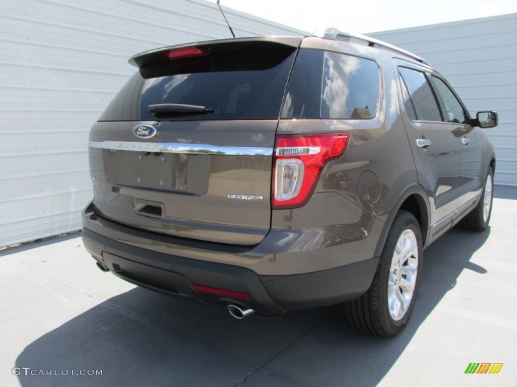 2015 Explorer XLT - Caribou / Charcoal Black photo #4