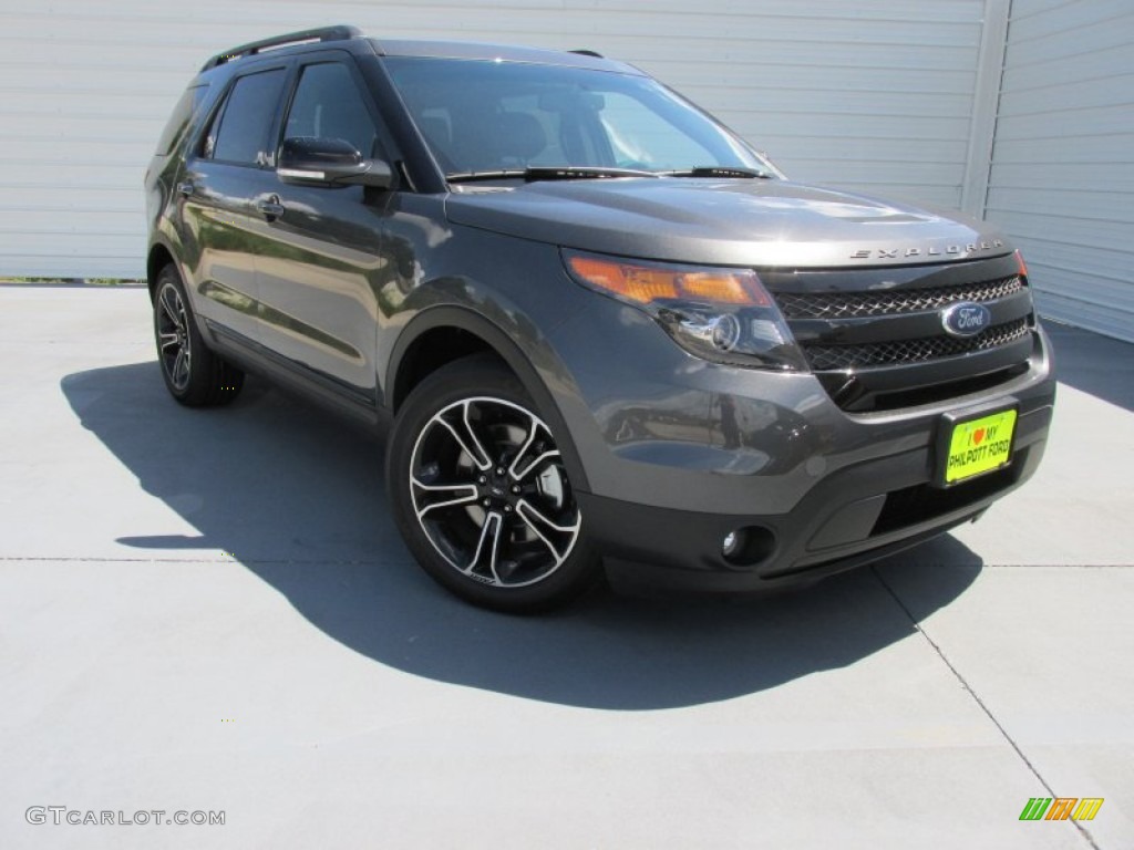 2015 Explorer Sport 4WD - Magnetic / Sport Charcoal Black photo #1