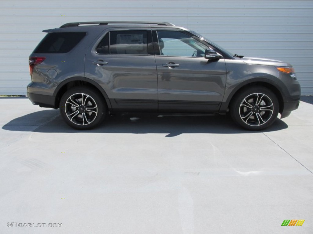 2015 Explorer Sport 4WD - Magnetic / Sport Charcoal Black photo #3