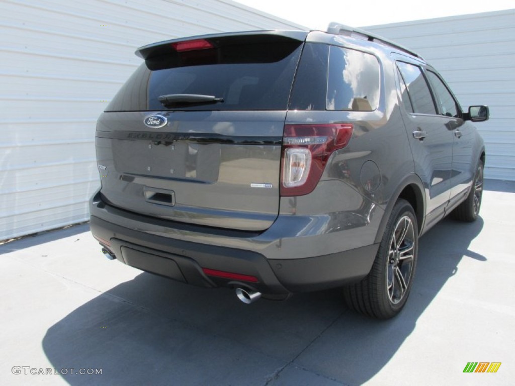 2015 Explorer Sport 4WD - Magnetic / Sport Charcoal Black photo #4