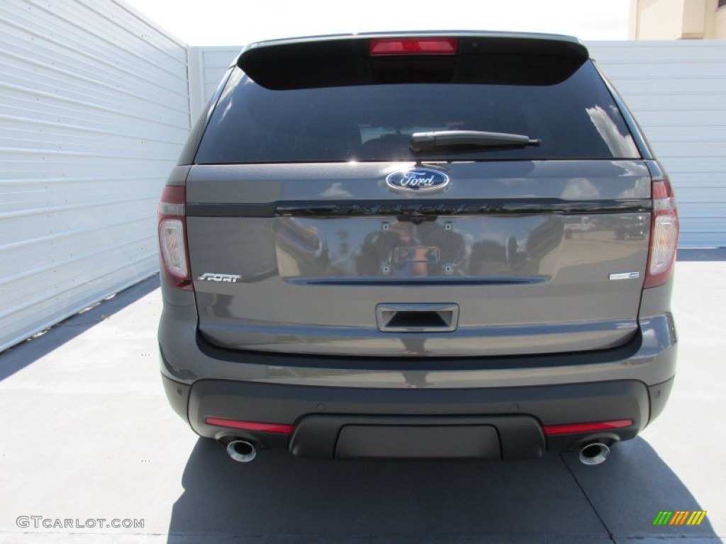 2015 Explorer Sport 4WD - Magnetic / Sport Charcoal Black photo #5