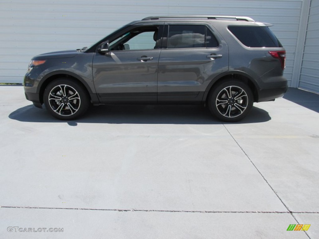 2015 Explorer Sport 4WD - Magnetic / Sport Charcoal Black photo #6