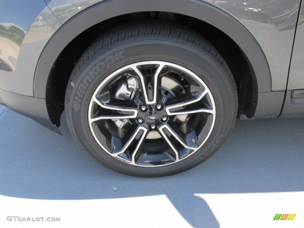 2015 Explorer Sport 4WD - Magnetic / Sport Charcoal Black photo #11