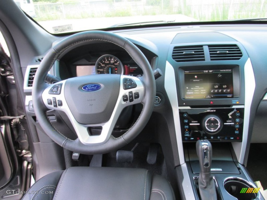 2015 Explorer Sport 4WD - Magnetic / Sport Charcoal Black photo #29