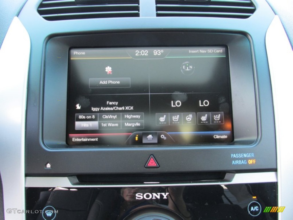 2015 Explorer Sport 4WD - Magnetic / Sport Charcoal Black photo #31
