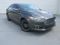 Magnetic Metallic 2015 Ford Fusion SE Exterior