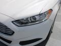 2015 White Platinum Metallic Ford Fusion SE  photo #9