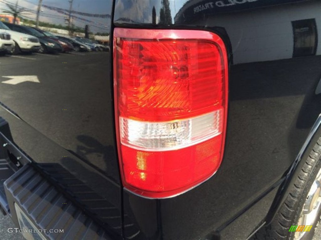 2005 F150 Lariat SuperCrew 4x4 - Black / Tan photo #25