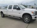 White Platinum - F350 Super Duty Platinum Crew Cab 4x4 Photo No. 7