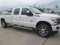 2015 White Platinum Ford F350 Super Duty Platinum Crew Cab 4x4  photo #7