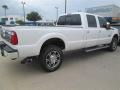 2015 White Platinum Ford F350 Super Duty Platinum Crew Cab 4x4  photo #8