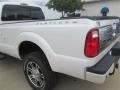 White Platinum - F350 Super Duty Platinum Crew Cab 4x4 Photo No. 12