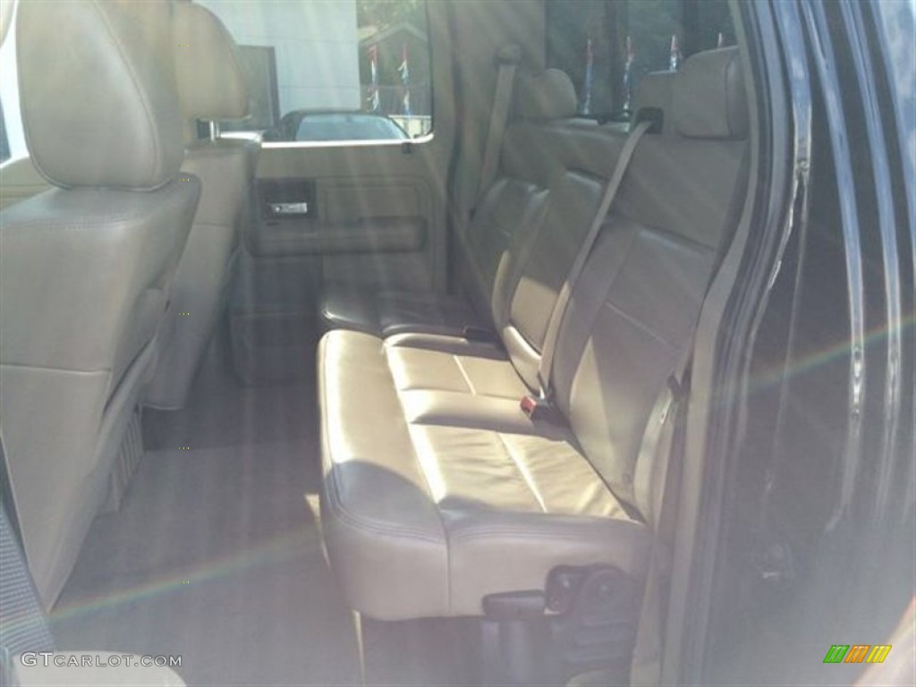 2005 F150 Lariat SuperCrew 4x4 - Black / Tan photo #44