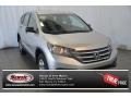 2014 Alabaster Silver Metallic Honda CR-V LX  photo #1