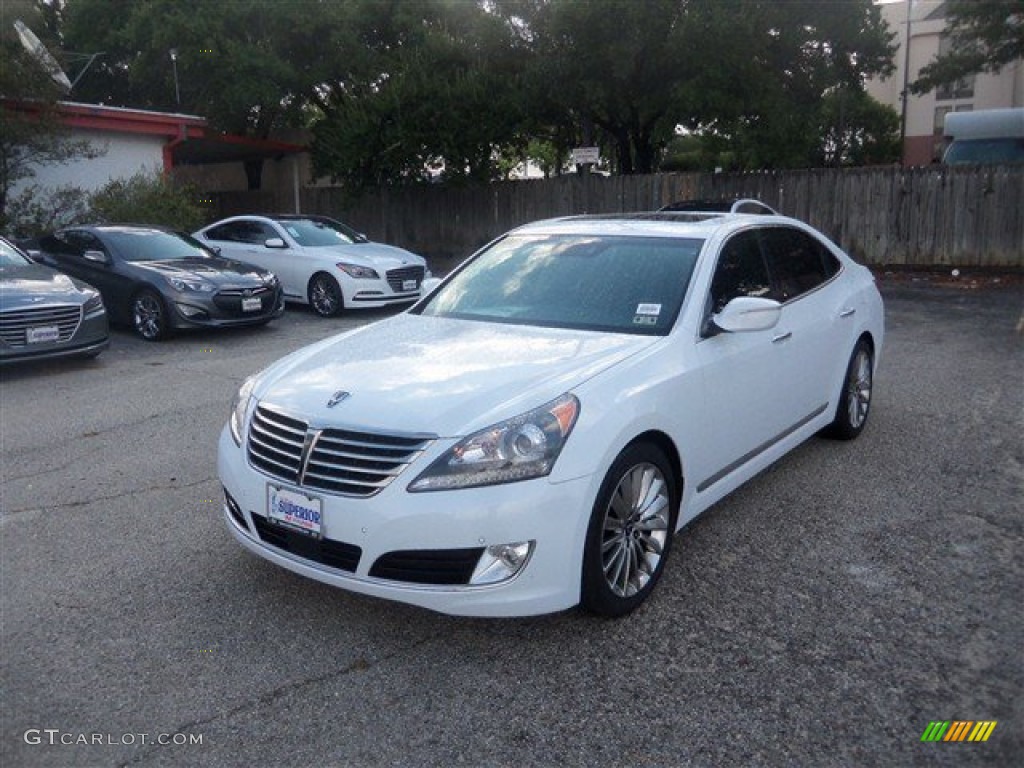 2015 Casablanca White Hyundai Equus Signature #96997594 