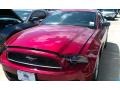 2014 Ruby Red Ford Mustang V6 Coupe  photo #14