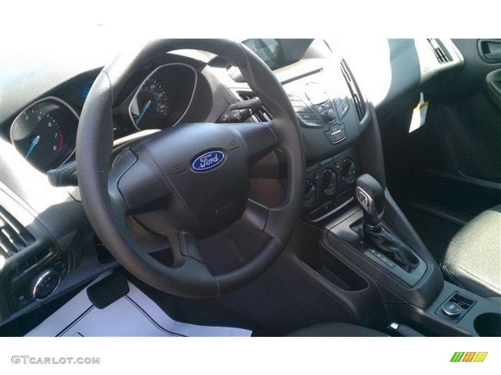 2014 Focus S Sedan - Sterling Gray / Charcoal Black photo #12