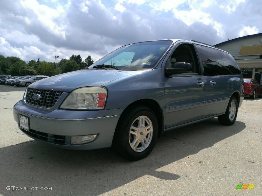 2007 Freestar SEL - Windveil Blue Metallic / Flint Gray photo #1